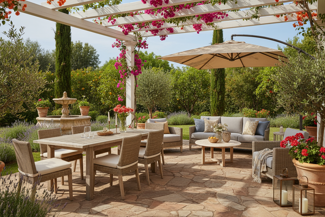 Arredo giardino esterno