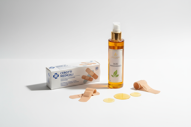 Cerotti Medicali e Olio massaggio