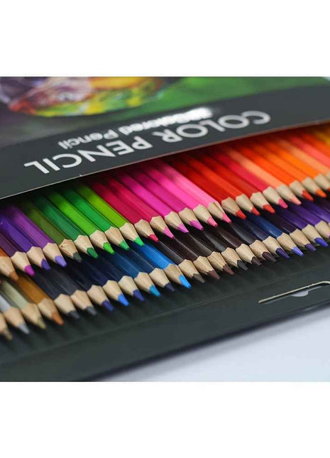Set di 48 matite colorate per adulti e studenti, pastelli ad olio a nucleo morbido per colorare libri/bozzetti professionali, matite in legno vibranti e resistenti, regalo di Capodanno per la scuola, ufficio e cancelleria, idea regalo per le vacanze e il