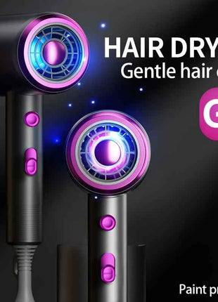 Electric Hair Dryer, Household High-power Negative Ion Hair Care Hot And Cold Air Speed Dry Hair Dryer, Easy To Carry