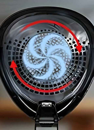 1875W Ionic Hooded Hair Dryer with 3 Heating Settings, Professional Ceramic Technology, Portable Sit-Under Dryer for Women, Black Dome Design for Home & Salon Use, Personal Grooming Accessory | Stylish Hooded Dryer | Adjustab