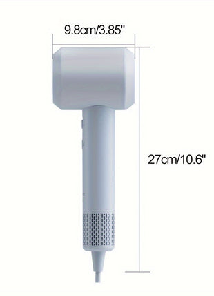 High Speed Ionic Hair Dryer 1500W Fast Dry with 110000RPM High-Speed Brushless Motor 600M Negative Ions  Blow Dryer Without Heat Damage Low Noise for Home Travel with Magnetic Nozzle - Riparo82