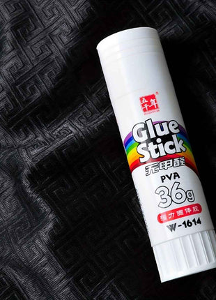 6 pezzi di stick di colla ad alta adesività WQN, colla solida, adesivo per artigianato, materiale scolastico, cancelleria kawaii, materiale per ufficio, prodotti per giovani, 9 g/15 g/21 g/36 g, stagione del ritorno a scuola, asciugatura rapida, impermeab