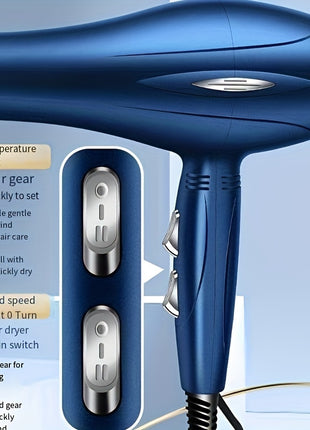 Professional Salon Hair Dryer Diffuser - High Power, Constant Temperature Control, Hot & Cold Air, Non-Damaging Styling Tool for Women - Perfect Gift for Salon Use, Stylists, and Home Hair Care - Riparo82