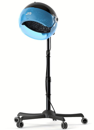 1875W Professional Ionic Hooded Hair Dryer - Fast Drying, Salon-Quality Results, Reduce Frizz and Damage, Advanced Ionic Technology, Cool Shot Button, Concentrator Attachment, Lightweight and Portable Design for Easy Styling - Riparo82