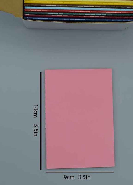 Set di Quaderni Tascabili A6 Arcobaleno da 32 Pezzi - Copertina Rigida Premium, Essenziali per l'Ufficio Quotidiano