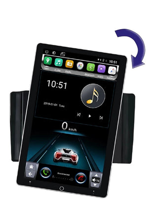 Universal 2 Din Tesla Autoradio 2 din Android 14 Rotatable screen Car Stereo Car Radio GPS Navi Car Multimedia Player 10.1 in - Riparo82
