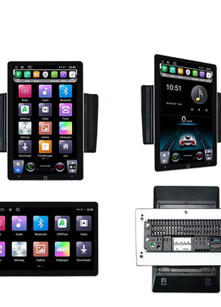 Universal 2 Din Tesla Autoradio 2 din Android 14 Rotatable screen Car Stereo Car Radio GPS Navi Car Multimedia Player 10.1 in - Riparo82