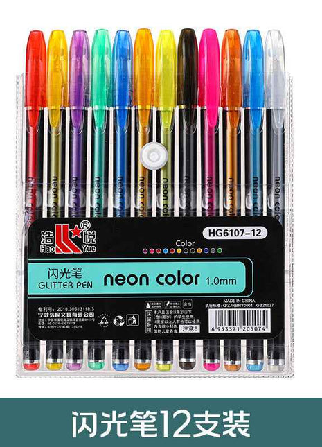 Glitter Color Gel Ballpoint Pen