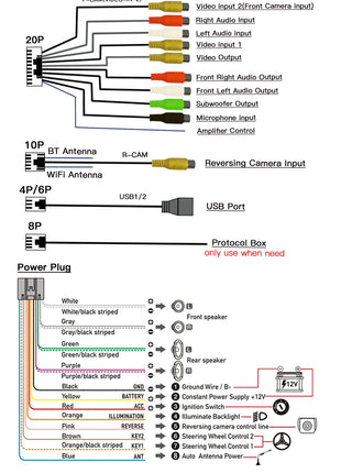 Wireless CarPlay Android 14 Car Radio for For Fiat/Bravo 2007 2008 2009 20102011 2012 AutoRadio Stereo GPS Navigation Multimedia Screen - Riparo82