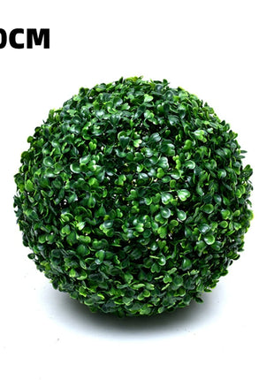 Indoor Or Outdoor Artificial Grass Dome Ball Plants Simulation Leave Grass Ball Eco-friendly green