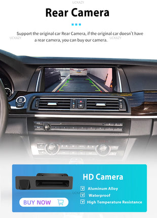 Uckazy 8 Core Wireless Carplay AutoRadio Android 14 For BMW 5 Series F10 F11 2010-2016 CIC NBT Car Multimedia Screen Player GPS Navigation Stereo Carplay Audio - Riparo82