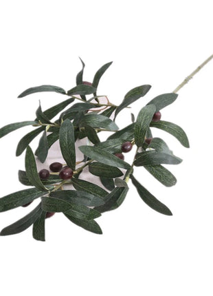Ten-forked Artificial Olive Branch with Fruit Artificial Flower Artificial Plant Home Decoration Flower Wedding Decoration