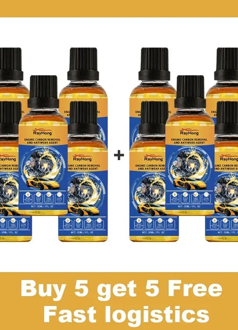 Car Engine Wear Repair Agent Reduce Fuel Consumption Gasoline Diesel Oil Additive Engine Cleaner Catalytic Converter - Riparo82