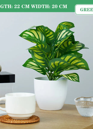 Artificial Green Plants Bonsai Small Tree Simulation Pot Plants for Table Potted Ornaments Home Decor Hotel Garden Decor