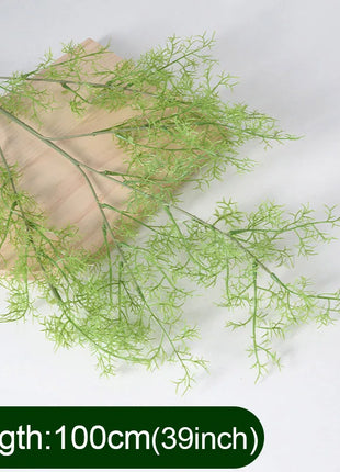 Artificial Fern Plant Branches Real Touch Elegant Greenery Fern Grass Touch Artificial Grass Elegant Fake Plants Wedding Deco