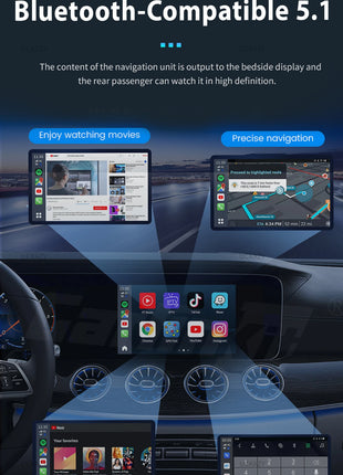 Uckazy 8 Core Wireless Carplay AutoRadio Android 14 For BMW 5 Series F10 F11 2010-2016 CIC NBT Car Multimedia Screen Player GPS Navigation Stereo Carplay Audio - Riparo82