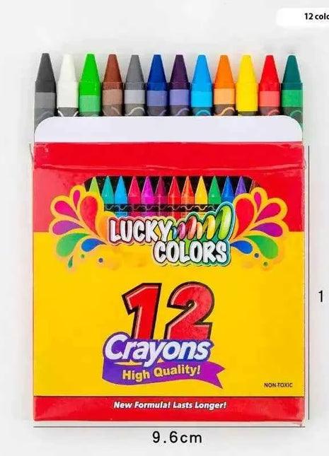 4/12/24 Colors Multicolor Crayons Children's Graffiti Brush Student Oil Painting Stick Suit School Supplies Art Supply