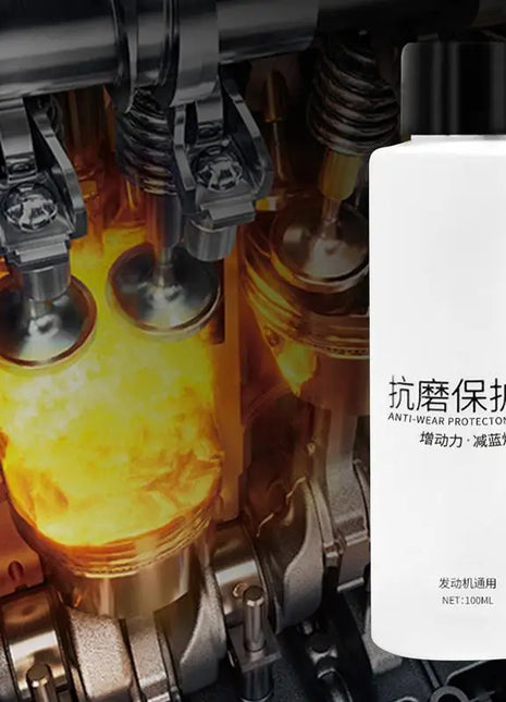 Oil Additive For Car Engine 100ML Engine Oil Additive & Protection Advanced Friction And Stiction Eliminator For Lawn Mower - Riparo82
