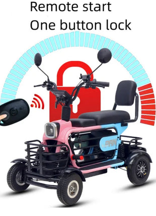 New Cheap In China 4 Wheels Electric Scooter