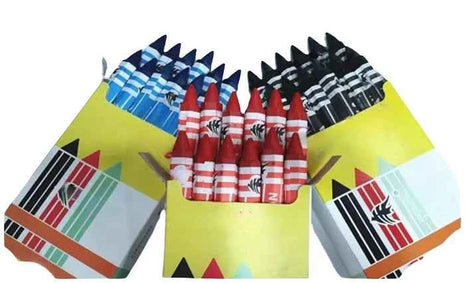 12pcs red black blue Woodworking crayon mark pen Specialty caryon