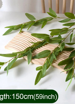 Artificial Fern Plant Branches Real Touch Elegant Greenery Fern Grass Touch Artificial Grass Elegant Fake Plants Wedding Deco