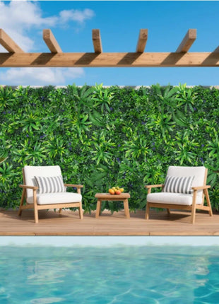 Artificial Plants Grass Wall Panel Boxwood Hedge for Indoor Outdoor Home Garden Vertical Decoration Fake Plant Grass Wedding