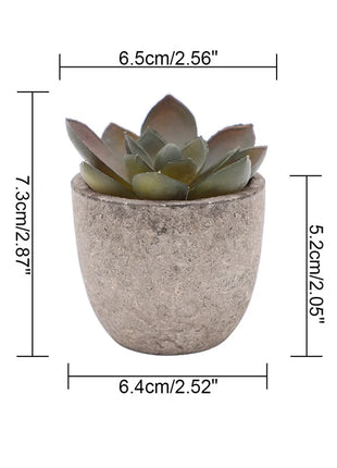 Mini Artificial Aloe Plants Bonsai Small Simulated Tree Pot Plants Fake Flowers Office Table Potted Ornaments Home Garden Decor