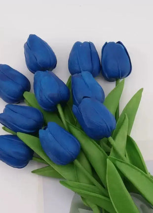 1/5/10/15PCS Tulips Artificial Flowers Real Touch Flowers Tulip Bouquet Decor Fake Tulips Flower for Home Wedding Decorations