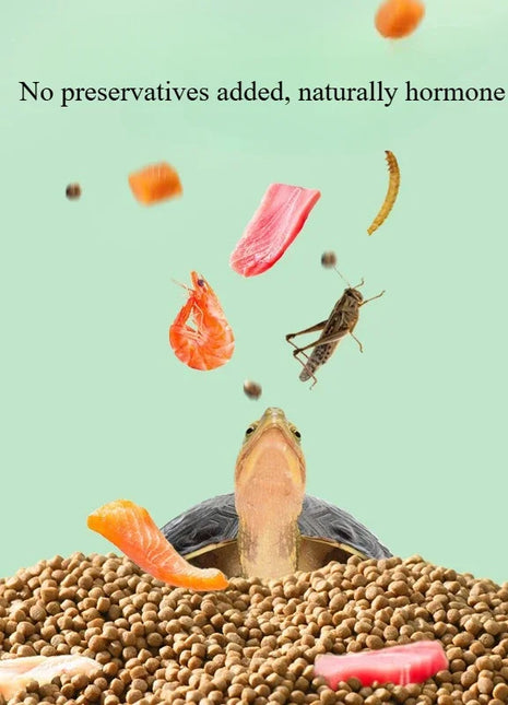 YEE Turtle Food Strong Palatability Reduces Grain Exchange Cycle - Riparo82