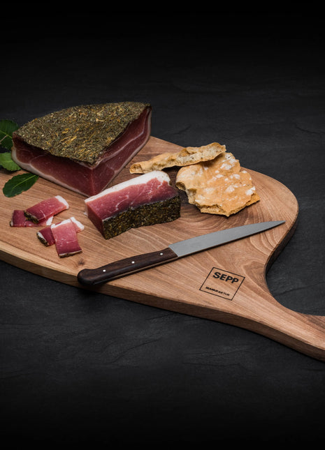 SEPP' Speckbrettl 100% Südtiroler Nuss-Massivholz