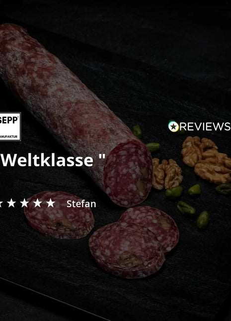 SEPP' Pistazien-Walnuss Salami