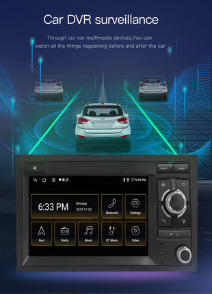 Android 14 Wireless Carplay 8G 128G Car Multimedia For Audi A4 B8 B6 B7 S4 B7 B6 RS4 B7 SEAT Exeo 7" Navigation AutoRadio - Riparo82