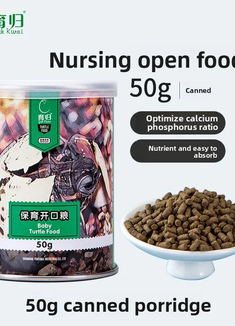 YUR KWAI Turtle Food - Pellets for Baby&Adult Turtles-High Protein,Easy Digest for Red-Eared Slider,Grass Turtle,Mud/Musk Turtle - Riparo82