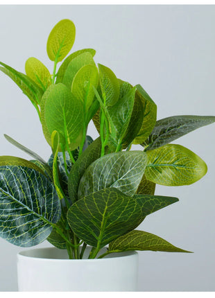 Artificial Green Plants Bonsai Small Tree Simulation Pot Plants for Table Potted Ornaments Home Decor Hotel Garden Decor