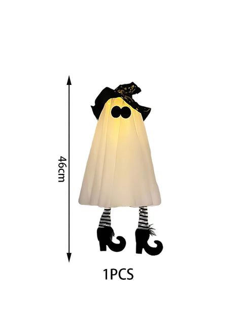 Halloween LED Light Up Witch Ghost for Halloween Party Home Indoor Outdoor Yard Decoration Scary Hanging Ornaments Gift - Riparo82