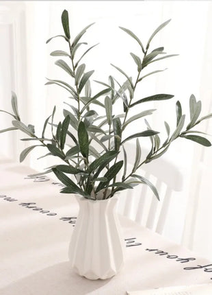 Ten-forked Artificial Olive Branch with Fruit Artificial Flower Artificial Plant Home Decoration Flower Wedding Decoration