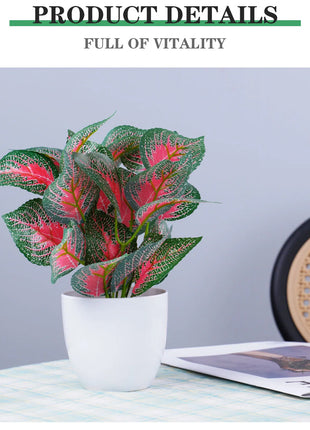 Artificial Green Plants Bonsai Small Tree Simulation Pot Plants for Table Potted Ornaments Home Decor Hotel Garden Decor