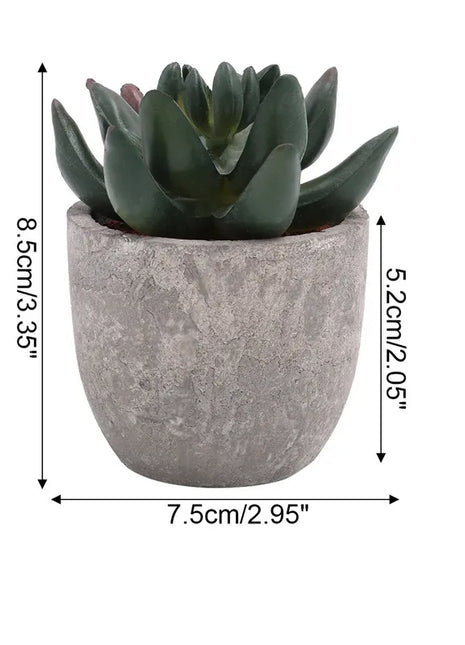 Mini Artificial Aloe Plants Bonsai Small Simulated Tree Pot Plants Fake Flowers Office Table Potted Ornaments Home Garden Decor