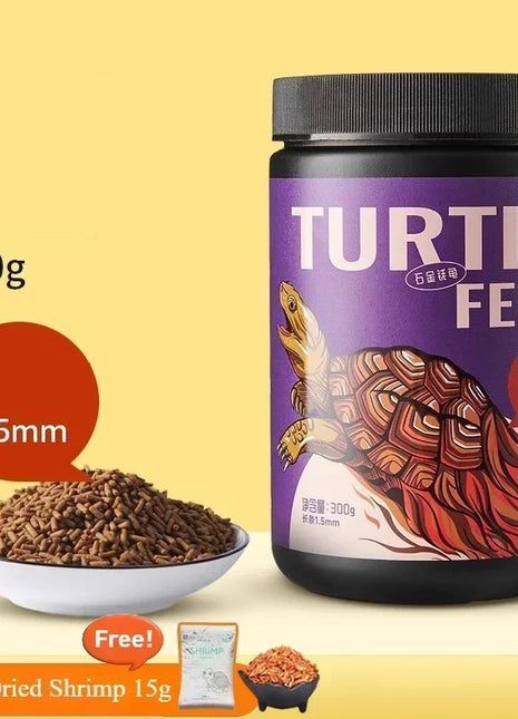 YEE Premium Turtle Food – Specially Formulated for Golden Coin Turtles, Yellow Pond Turtles, and Hatchlings - Riparo82