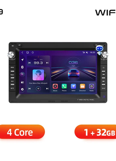 AWESAFE Carplay android Auto Radio for VW Golf 4 Passat POLO Transport T5 Multivan Seat Jetta Car Intelligent Systems Autoradio - Riparo82