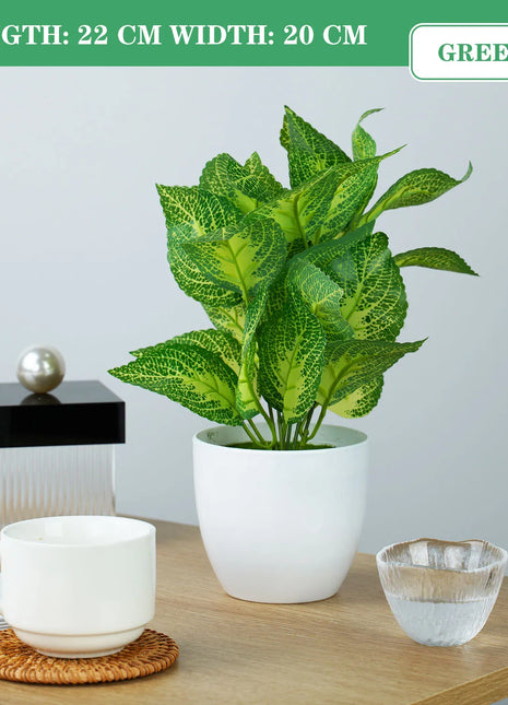 Artificial Green Plants Bonsai Small Tree Simulation Pot Plants for Table Potted Ornaments Home Decor Hotel Garden Decor