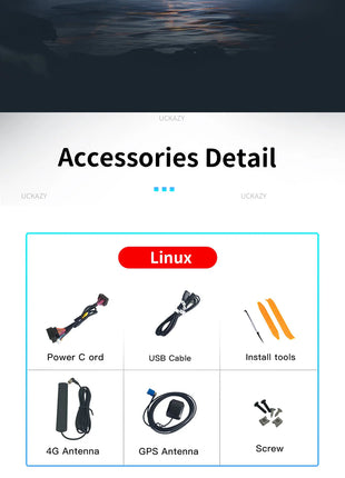 Uckazy 8 Core Wireless Carplay AutoRadio Android 14 For BMW 5 Series F10 F11 2010-2016 CIC NBT Car Multimedia Screen Player GPS Navigation Stereo Carplay Audio - Riparo82