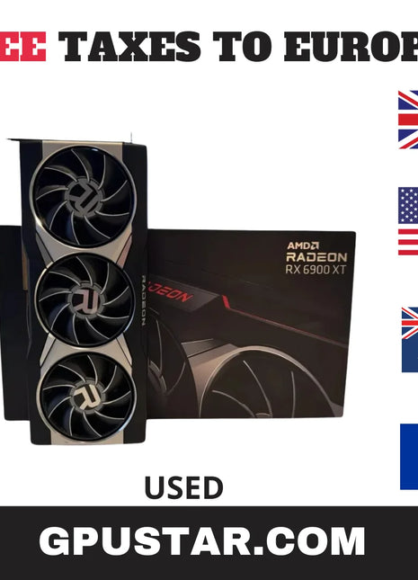 USED AMD Radeon RX 6900 XT Reference 16GB GDDR6 Graphics Card - Riparo82