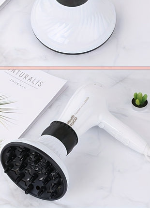 Universal 3.8-6cm Diameter Windshield Hair Dryer Attachment for Curl Enhancing - Professional Styling Tool for Textured Hair with Unscented Curly Hair Diffuser - Riparo82