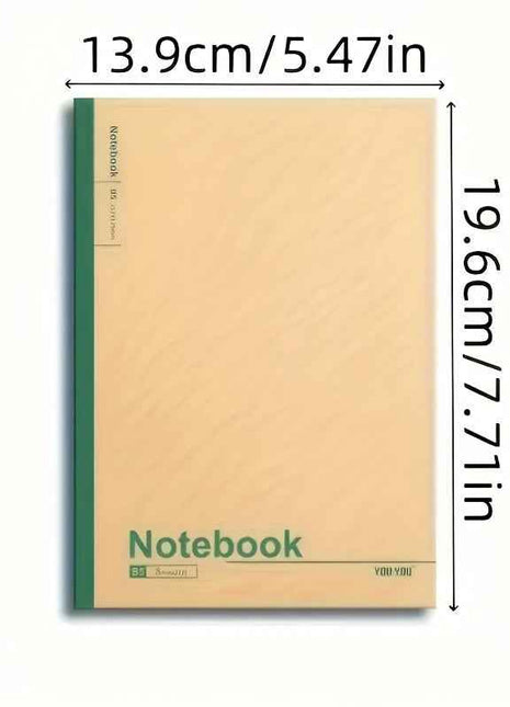 10 Quaderni in Carta Kraft - Carta da Scrittura Non Rivestita Adatta per Ufficio, Scuola, Schizzi - Ideale per Studenti, Artisti, Materiale Scolastico, Giornale del Pittore, Cartoleria Resistente, Diario, Quaderno Multifunzionale, Registro di Lavoro