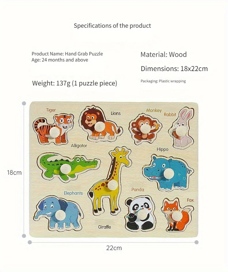 Come Utilizzare il Puzzle Grab Board Montessori: Guida Completa per Genitori - riparo82