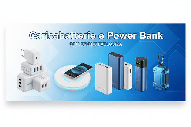 Caricabatterie e Power Bank - Ricarica Veloce
