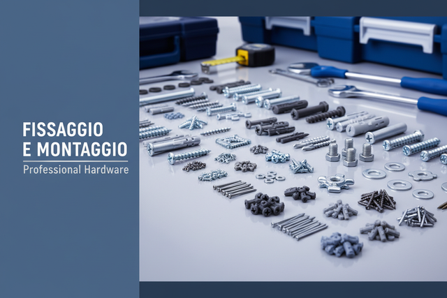 Fissaggio e montaggio