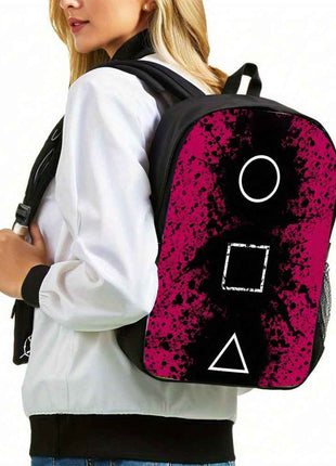 Set di 3 zaini per giochi emozionanti, zaino a grande capacità con cartoni animati, 1*borsa per il pranzo, 1*penne, perfetto per regali di vacanza o compleanno, per la quotidiana andata e ritorno al lavoro